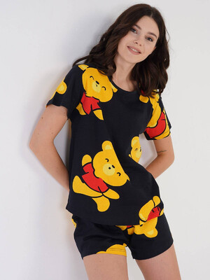 Купить Хлопковая пижама с шортами VIENETTA 2114694739 в Украина в Lingerie.ua - Одяг для дому та відпочинку, Фото 7