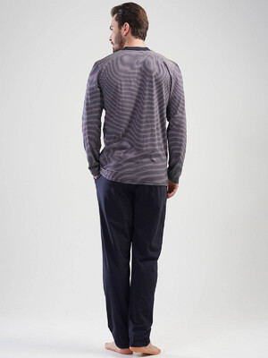 Купить Хлопковый домашний комплект с длинным рукавом GAZZAZ 2016430000  в Украина в Lingerie.ua - Одяг для дому та відпочинку, Фото 2