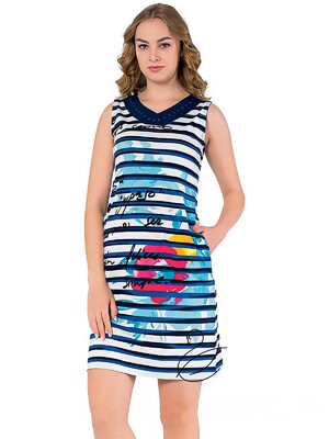 Купить Сарафан літній INTENSIVE 18140 у смужку в Украина