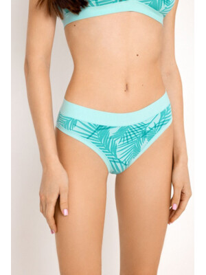 Купить Хлопковые трусики слипы бирюзовые JASMINE Alisia 5303-54 в Украина в Lingerie.ua - Одяг для дому та відпочинку, Фото 1