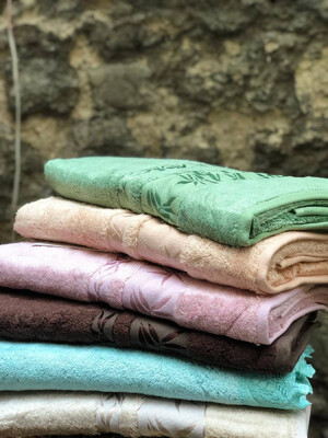 Купить Бамбуковое полотенце MAISON D`OR Bamboo Jacquard в Украина в Lingerie.ua - Одяг для дому та відпочинку, Фото 1