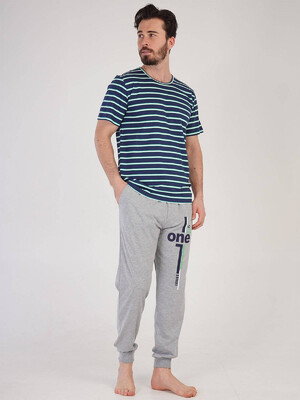 Купить Хлопковый комплект с брюками VIENETTA MAN 2120942100 в Украина в Lingerie.ua - Одяг для дому та відпочинку, Фото 4