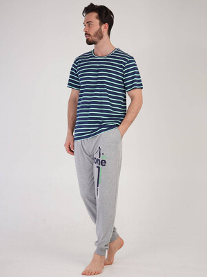 Купить Хлопковый комплект с брюками VIENETTA MAN 2120942100 в Украина в Lingerie.ua - Одяг для дому та відпочинку, Фото 6