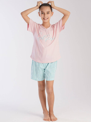 Купить Хлопковый комплект с шортами VIENETTA 2124520839 в Украина в Lingerie.ua - Одяг для дому та відпочинку, Фото 3