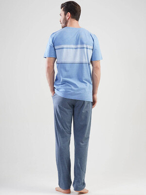 Купить Хлопковая пижама с брюками VIENETTA MAN 1090330000 в Украина в Lingerie.ua - Одяг для дому та відпочинку, Фото 4