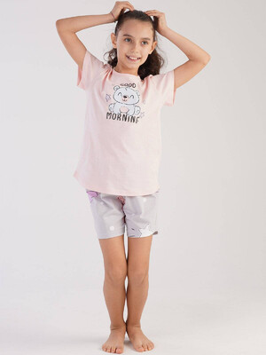 Купить Хлопковая пижама с шортами VIENETTA KIDS 2121851510 в Украина в Lingerie.ua - Одяг для дому та відпочинку, Фото 6
