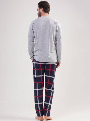 Купить Хлопковая пижама с длинным рукавом VIENETTA MAN 2041870013 в Украина в Lingerie.ua - Одяг для дому та відпочинку, Фото 6