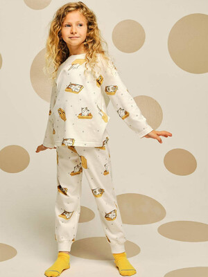 Купить Хлопковая пижама с брюками HAYS 27428 в Украина