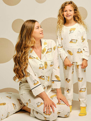 Купить Хлопковая пижама с брюками HAYS 27428 в Украина в Lingerie.ua - Одяг для дому та відпочинку, Фото 8