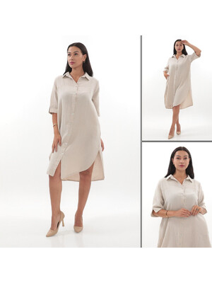 Купить Муслиновое платье на пуговицах V SoftShow 008 в Украина в Lingerie.ua - Одяг для дому та відпочинку, Фото 14