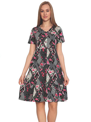 Халат из модала с коротким рукавом INTENSIVE 22276 