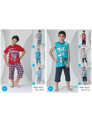 Пижама для мальчиков подростковая ROLY POLY 6214