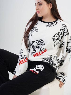 Купить Комплект жіночий VIENETTA 2030410356 фліс в Украина в Lingerie.ua - Одяг для дому та відпочинку, Фото 4