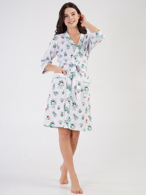 Купить Халат женский VIENETTA 2120266105 в Украина в Lingerie.ua - Одяг для дому та відпочинку, Фото 4