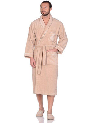 Купить Халат мужской махровый и тапки 2 в1 MAISON D'OR Boswell  в подарочной коробке в Украина в Lingerie.ua - Одяг для дому та відпочинку, Фото 1