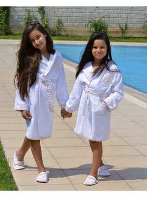 Купить Халат детский махровый с тапочками MAISON D'OR Alpha в Украина в Lingerie.ua - Одяг для дому та відпочинку, Фото 1