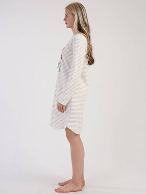 Купить Байковая туника с длинным рукавом VIENETTA 3032290000 в Украина в Lingerie.ua - Одяг для дому та відпочинку, Фото 5