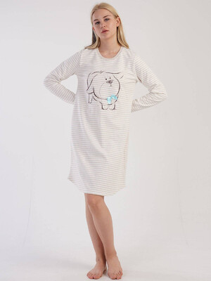 Купить Байковая туника с длинным рукавом VIENETTA 3032290000 в Украина в Lingerie.ua - Одяг для дому та відпочинку, Фото 6