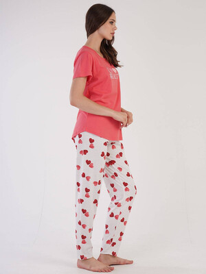 Купить Хлопковый комплект с коротким рукавом VIENETTA 3040061853 в Украина в Lingerie.ua - Одяг для дому та відпочинку, Фото 2