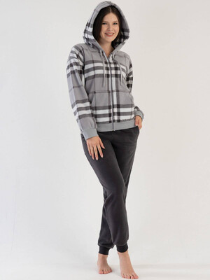 Купить Флисовый домашний костюм с капюшоном VIENETTA 3030320188 в Украина в Lingerie.ua - Одяг для дому та відпочинку, Фото 1