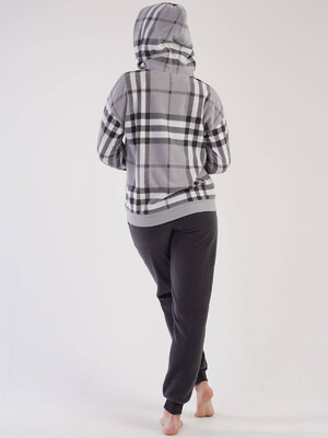 Купить Флисовый домашний костюм с капюшоном VIENETTA 3030320188 в Украина в Lingerie.ua - Одяг для дому та відпочинку, Фото 2