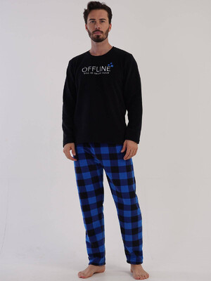 Купить Флисовая теплая пижама VIENETTA MAN 3031630271 в Украина в Lingerie.ua - Одяг для дому та відпочинку, Фото 4