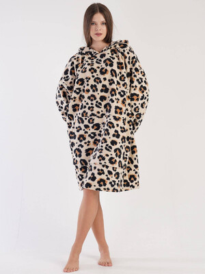 Купить Флисовая туника с капюшоном VIENETTA 3051110280  в Украина в Lingerie.ua - Одяг для дому та відпочинку, Фото 2