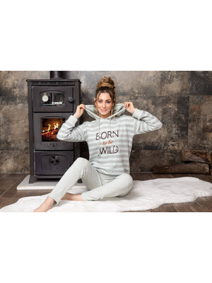 Купить Кашемировый костюм с худи MISSENDO U6723 в Украина в Lingerie.ua - Одяг для дому та відпочинку, Фото 4