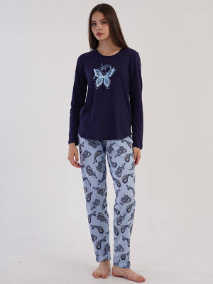 Хлопковый комплект с длинным рукавом VIENETTA 3032670161