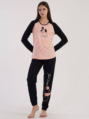 Купить Хлопковый комплект с брюками VIENETTA 3040120000 в Украина в Lingerie.ua - Одяг для дому та відпочинку, Фото 6