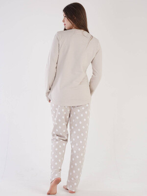 Купить Байковая пижама с брюками VIENETTA 3032571379 в Украина в Lingerie.ua - Одяг для дому та відпочинку, Фото 2