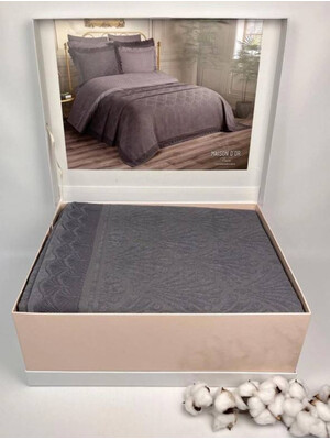 Купить Покривало + двоспальний комплект постільної білизни MAISON D`OR Pimenta сатин жаккард в Украина в Lingerie.ua - Одяг для дому та відпочинку, Фото 1