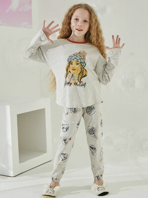 Купить Домашний комплект с длинным рукавом ZEY ZEY 8564 в Украина в Lingerie.ua - Одяг для дому та відпочинку, Фото 4