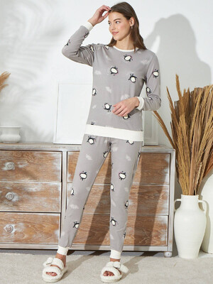 Купить Хлопковый комплект с брюками SEVIM 14976 в Украина в Lingerie.ua - Одяг для дому та відпочинку, Фото 1