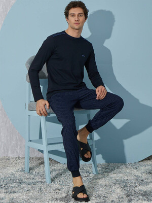 Купить Бавовняний комплект зі штанами SEVIM 9418 в Украина