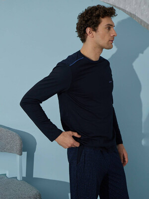 Купить Бавовняний комплект зі штанами SEVIM 9418 в Украина в Lingerie.ua - Одяг для дому та відпочинку, Фото 2