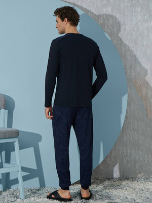 Купить Бавовняний комплект зі штанами SEVIM 9418 в Украина в Lingerie.ua - Одяг для дому та відпочинку, Фото 4