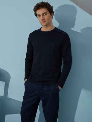 Купить Бавовняний комплект зі штанами SEVIM 9418 в Украина в Lingerie.ua - Одяг для дому та відпочинку, Фото 5