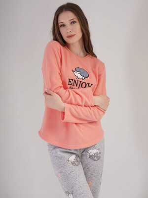 Купить Флисовый теплый костюм VIENETTA 3030400275 в Украина в Lingerie.ua - Одяг для дому та відпочинку, Фото 2