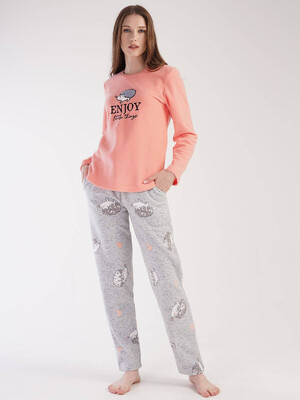 Купить Флисовый теплый костюм VIENETTA 3030400275 в Украина в Lingerie.ua - Одяг для дому та відпочинку, Фото 6