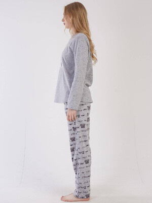 Купить Флисовый домашний костюм VIENETTA 3041820301 в Украина в Lingerie.ua - Одяг для дому та відпочинку, Фото 2