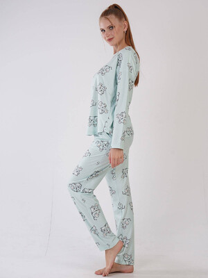 Купить Комплект домашний с брюками VIENETTA 3071330985 в Украина в Lingerie.ua - Одяг для дому та відпочинку, Фото 5