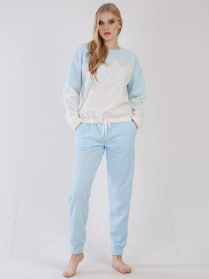 Купить Флисовый женский домашний костюм VIENETTA 3052170447 в Украина в Lingerie.ua - Одяг для дому та відпочинку, Видео