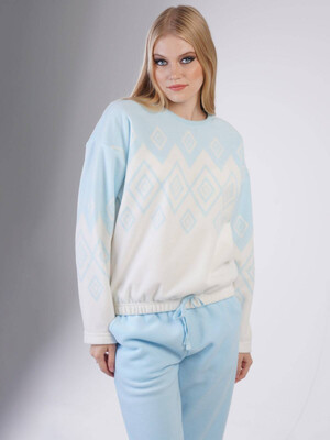 Купить Флисовый женский домашний костюм VIENETTA 3052170447 в Украина в Lingerie.ua - Одяг для дому та відпочинку, Фото 2