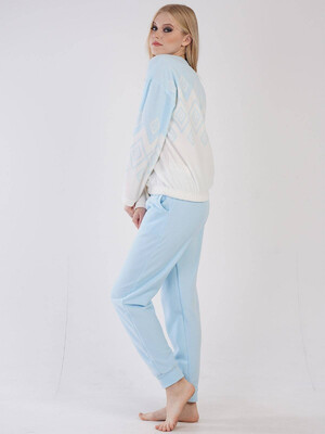 Купить Флисовый женский домашний костюм VIENETTA 3052170447 в Украина в Lingerie.ua - Одяг для дому та відпочинку, Фото 5