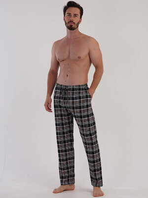 Купить Трикотажные брюки в клетку VIENETTA MAN 3050702078 в Украина в Lingerie.ua - Одяг для дому та відпочинку, Фото 1