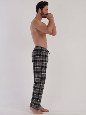 Купить Трикотажные брюки в клетку VIENETTA MAN 3050702078 в Украина в Lingerie.ua - Одяг для дому та відпочинку, Фото 4