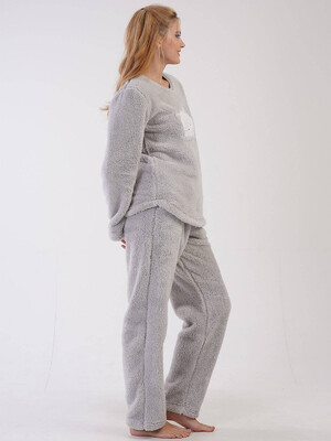 Купить Плюшевая теплая пижама VIENETTA 3052250000 в Украина в Lingerie.ua - Одяг для дому та відпочинку, Фото 3