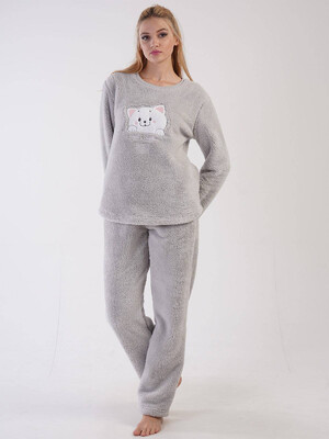 Купить Плюшевая теплая пижама VIENETTA 3052250000 в Украина в Lingerie.ua - Одяг для дому та відпочинку, Фото 5