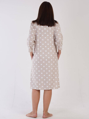 Купить Трикотажный хлопковый халат VIENETTA 3032561379  в Украина в Lingerie.ua - Одяг для дому та відпочинку, Фото 5